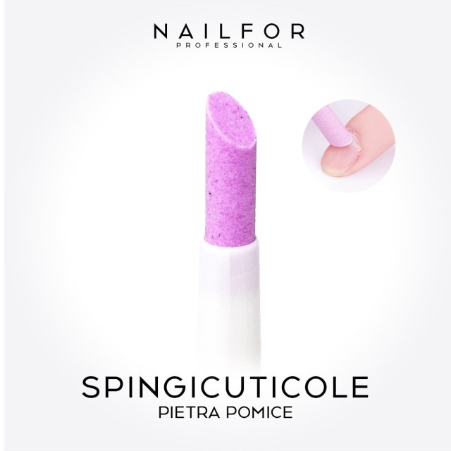 Accessoires pour ongles, nails nail art stylo repousse-cuticules en pierre ponce de haute qualité - blanc Nailfor 2,99 € Nailfor