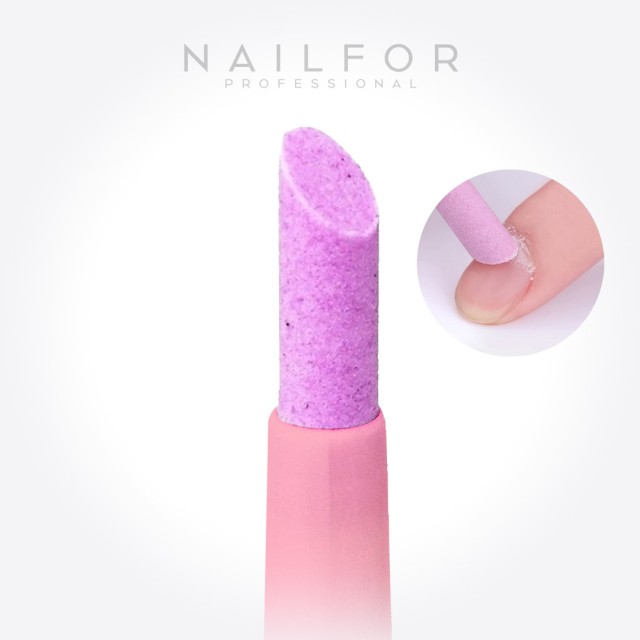 accessori per unghie, nails nail art alta qualità PENNA SPINGICUTICOLE IN PIETRA POMICE - ROSA Nailfor 2,99 € Nailfor