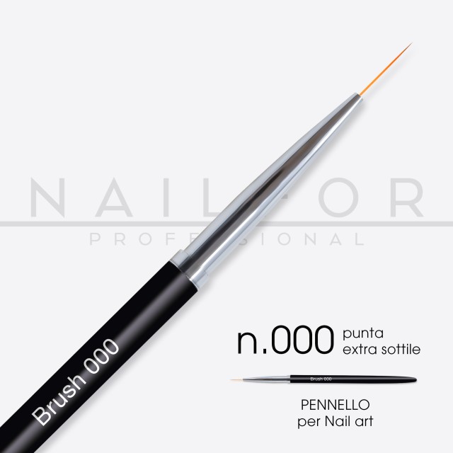 accessori per unghie, nails nail art alta qualità Pennello Brush Liner - SOT n.000 Nailfor 3,99 € Nailfor