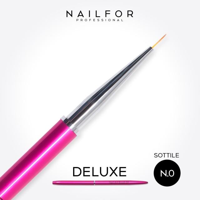 accessori per unghie, nails nail art alta qualità PENNELLO DELUXE punta sottile n.0 Nailfor 7,99 € Nailfor