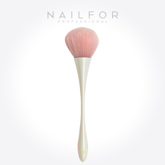 accesorios para uñas, nails nail art alta calidad BROCHA Make up LARGA Holo BLANCA PARA POLVOS Nailfor 8,99 € Nailfor