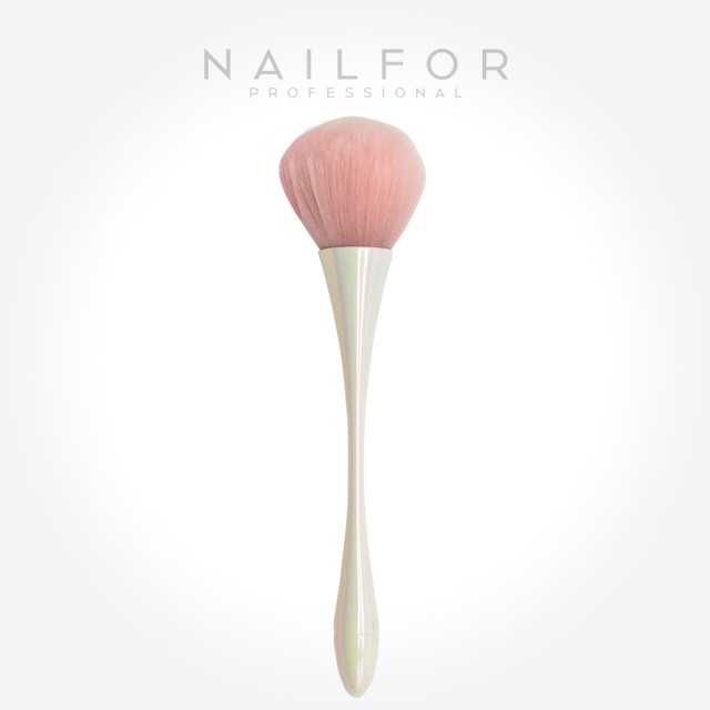 nail accessories, nails nail art high quality WHITE Holo LONG Make up BRUSH FOR POWDER Nailfor €8.99 Nailfor