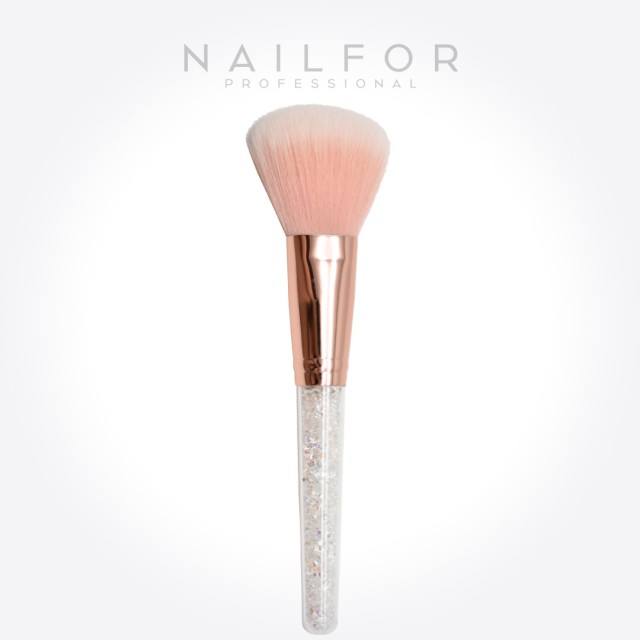 MAKE UP BRUSH LONG RISEN CRYSTALS FOR DUST