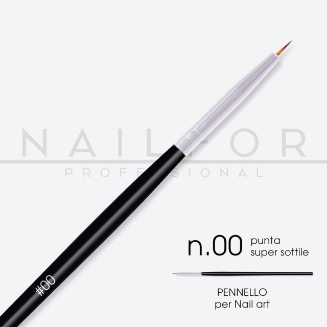 Accesorios para uñas, nails de alta calidad nail art Micro Liner Brush No. 00 - Slim Line Nailfor 2,49 € Nailfor