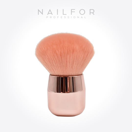 nail accessories, nails nail art high quality POWDER BRUSH - OVAL RoseGold Nailfor €4.99 Nailfor