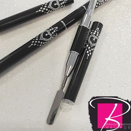 Accessoires pour ongles, nails nail art spatule pinceau haute qualité pour AcrylGel - Noir avec Strass Nailfor 8,99 € Nailfor Accessoires pour ongles, nails nail art spatule pinceau haute qualité pour AcrylGel - Noir avec Strass Nailfor 8,99 € Nailfor