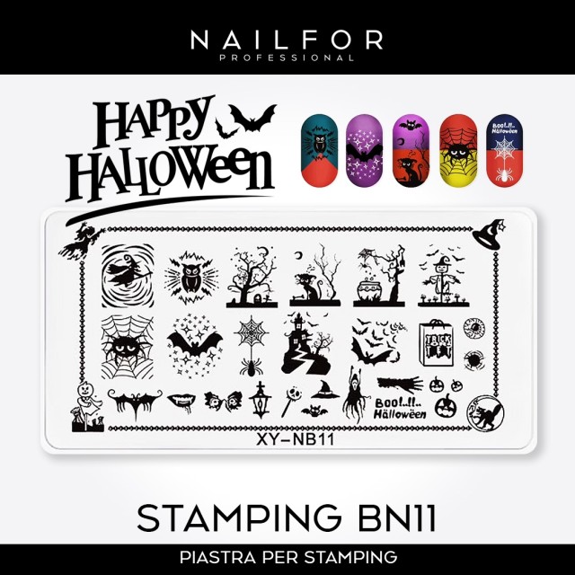 HALLOWEEN NB11 STAMPING PLATE