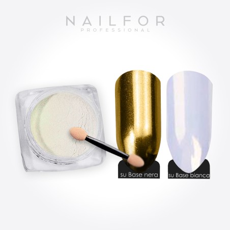 decorazione nail art ricostruzione unghie Pigmento polvere Shell Aurora - AU02 Nailfor 4,99 €