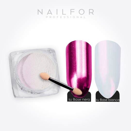 nail art decoration nail reconstruction Aurora powder pigment - AU03 Nailfor €4.99