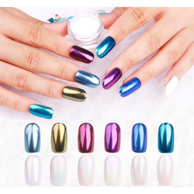 Décoration nail art reconstruction ongulaire Pigment poudre Aurora - AU04 Nailfor 4,99 €