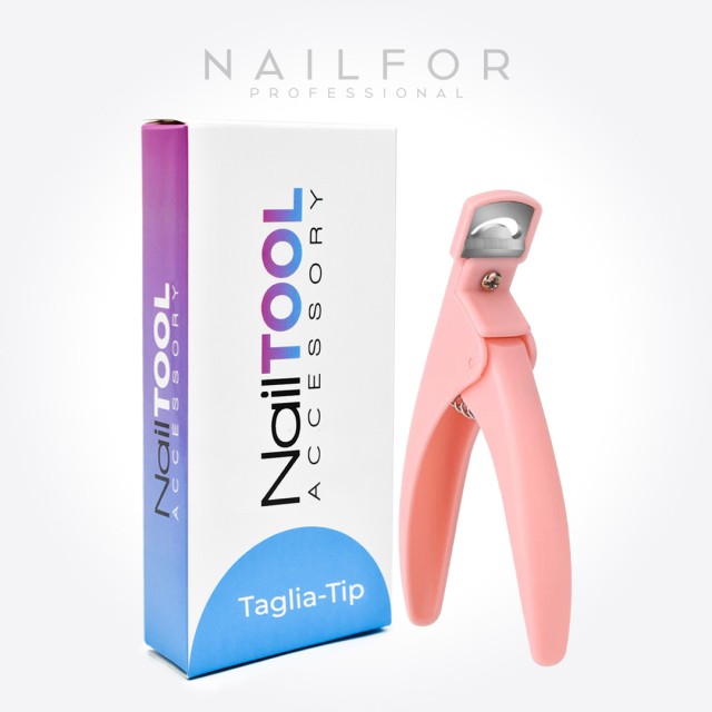 accessori per unghie, nails nail art alta qualità PINZA TAGLIA TIPS ROSA Nailfor 3,99 € Nailfor