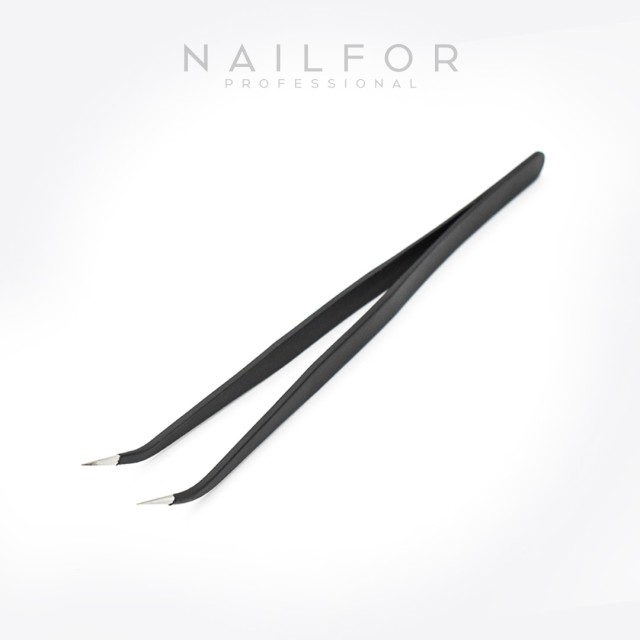 Accesorios para uñas, nails , nail art Pinzas de acero de precisión de alta calidad - BLACK CURVE Nailfor 3,99 € Nailfor