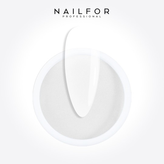 Reconstrucción de uñas Gel con polvo acrílico - Blanco natural Soft Nailfor 14,99 € 2