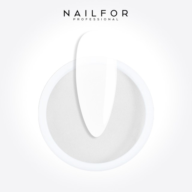 Gel per unghie ricostruzione POLVERE ACRILICA - BIANCO PASTELLO Nailfor 14,99 €