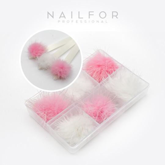 Décoration nail art reconstruction Pom pom Deco PM-001 Nailfor 6,99 €
