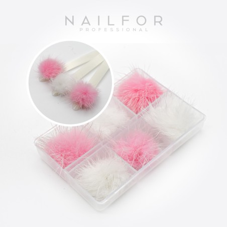 Décoration nail art reconstruction Pom pom Deco PM-001 Nailfor 6,99 €
