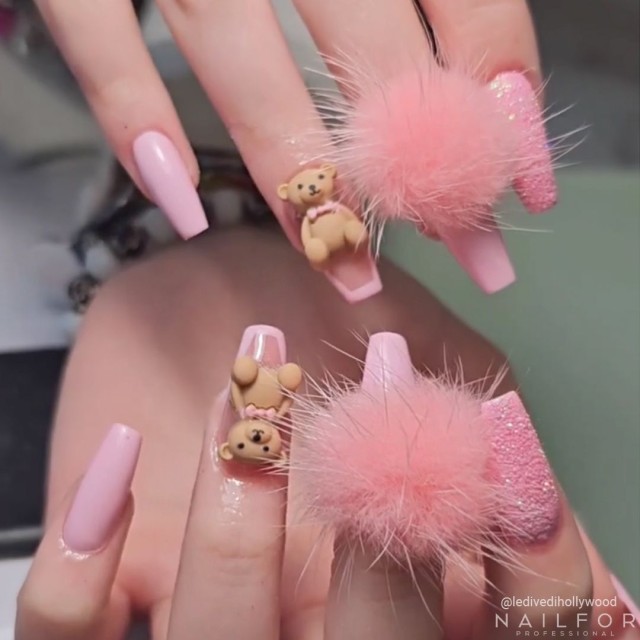 Decoración nail art , reconstrucción de uñas, Pom pom Deco PM-001, Nailfor 6,99 €