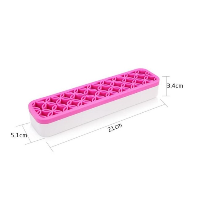 Accessoires pour ongles, nails de haute qualité nail art FUCHSIA PORTE-PINCEAUX EN SILICONE PRÉSENTOIR Nailfor 5,99 € Nailfor