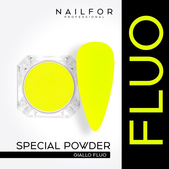 POWDER FLUO - YELLOW