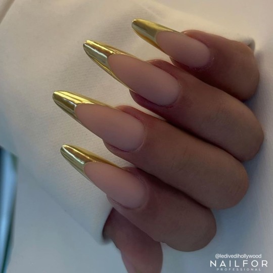 Décoration nail art reconstruction Powder Solid Chrome Compact PLATINE GT016 Nailfor €6.49 2