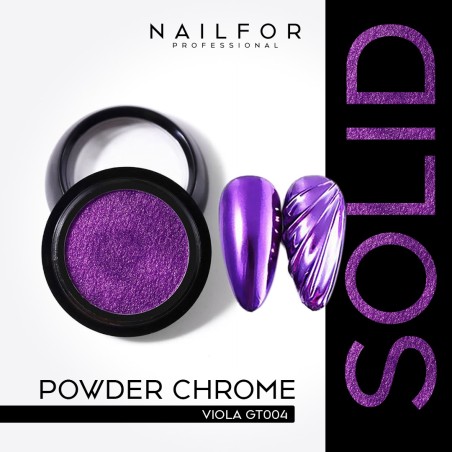 decorazione nail art ricostruzione unghie POWDER SOLID CHROME COMPACT VIOLA GT004 Nailfor 6,49 € decorazione nail art ricostruzione unghie POWDER SOLID CHROME COMPACT VIOLA GT004 Nailfor 6,49 €