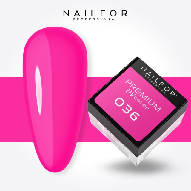 PREMIUM COLOR GEL - 036 fluo