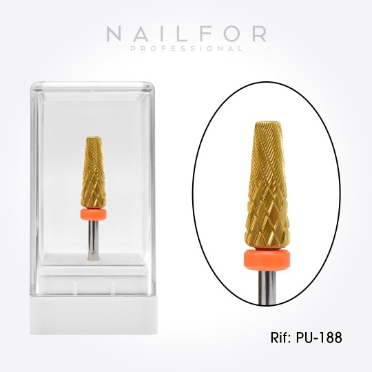 Accesorios para uñas, nails nail art Punta de carburo de alta calidad - PU188 Nailfor 19,99 € Nailfor
