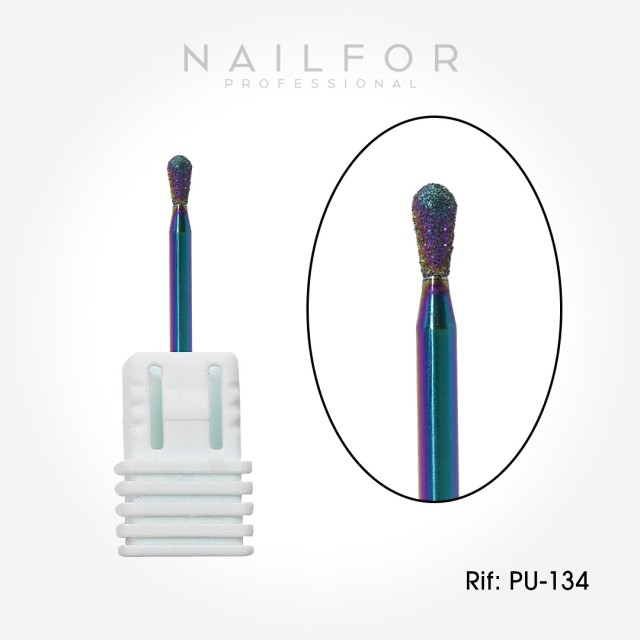 accessori per unghie, nails nail art alta qualità Punta Diamantata - PU134 Nailfor 6,99 € Nailfor
