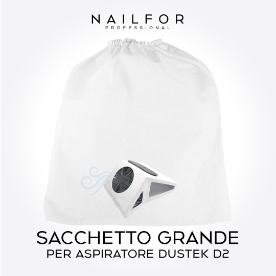 nail reconstruction equipment: Large bag for Dustek D2 nail dust extractor €1.99
