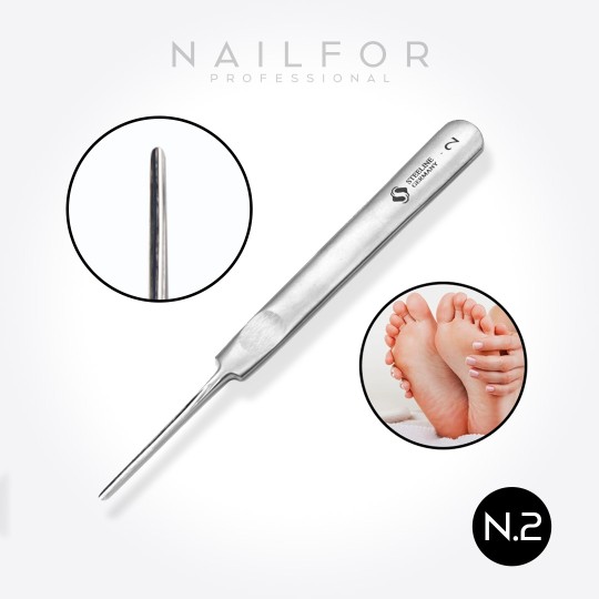 accesorios para uñas, nails nail art alta calidad GOUGE Pedicure FIJA N.2 Nailfor 6,99 € Nailfor