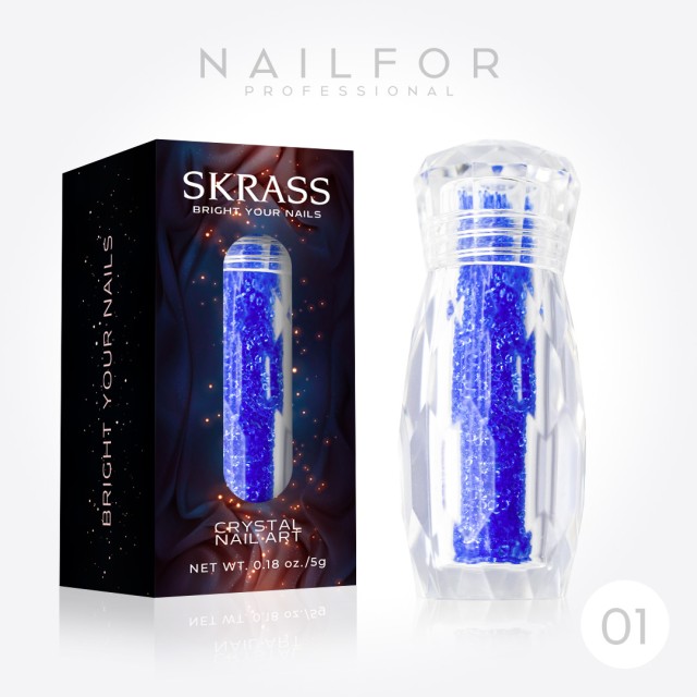 Decoración nail art , reconstrucción de uñas Skrass Crystal Micro - 01 Nailfor 6,99 €