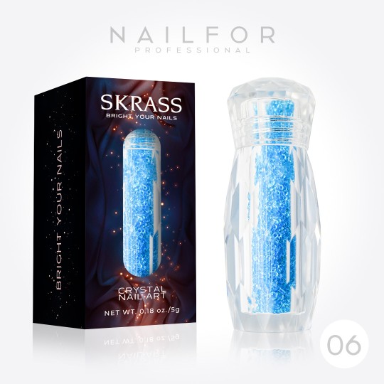 nail art decoration nail reconstruction Skrass Crystal Micro - 06 Nailfor €6.99 2