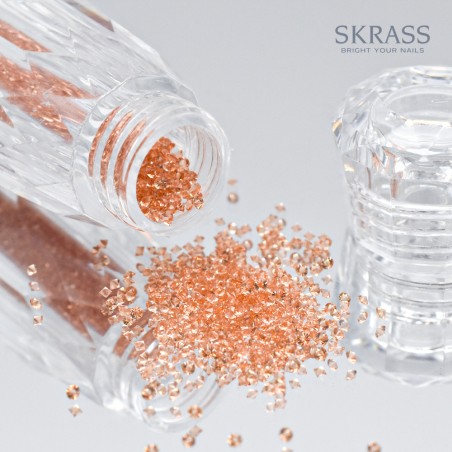decorazione nail art ricostruzione unghie SKRASS CRYSTAL MICRO - 08 Orange Nailfor 6,99 €