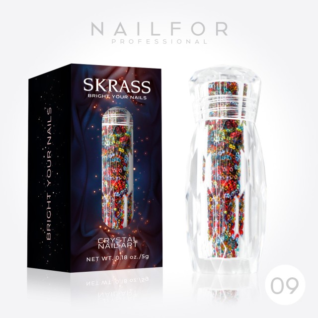 Decoración nail art , reconstrucción de uñas Skrass Crystal Micro - 09 Nailfor 6,99 €