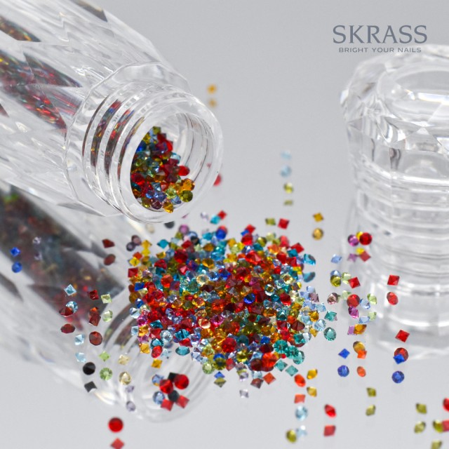 Decoración nail art , reconstrucción de uñas Skrass Crystal Micro - 09 Nailfor 6,99 €