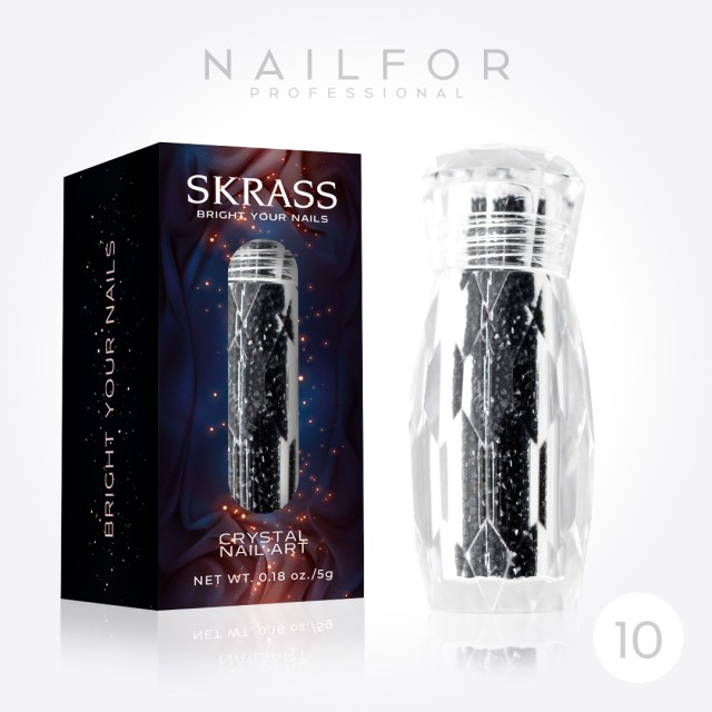 Decoración nail art , reconstrucción de uñas Skrass Crystal Micro - 10 Nailfor 6,99 €