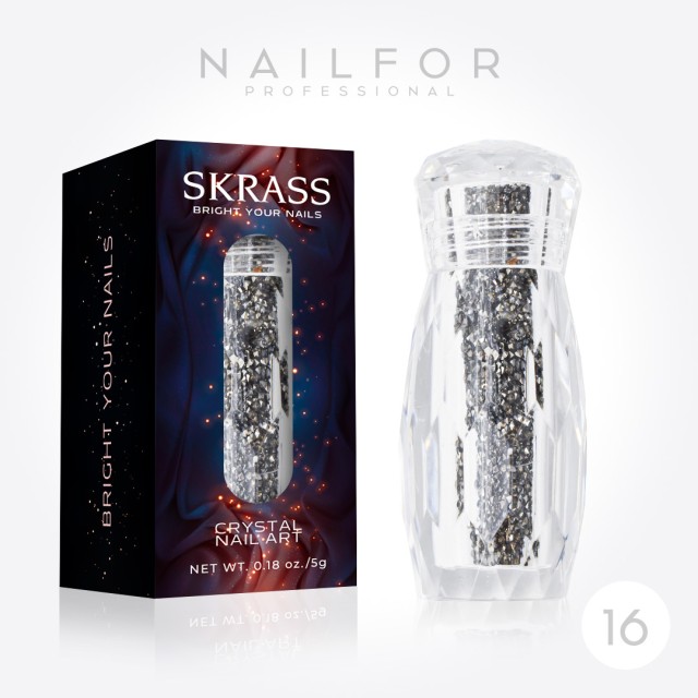 decorazione nail art ricostruzione unghie SKRASS CRYSTAL MICRO - 16 Nailfor 6,99 €