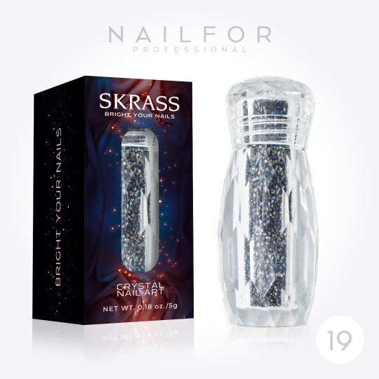 Decoración nail art , reconstrucción de uñas Skrass Crystal Micro - 19 Nailfor 6,99 € 2