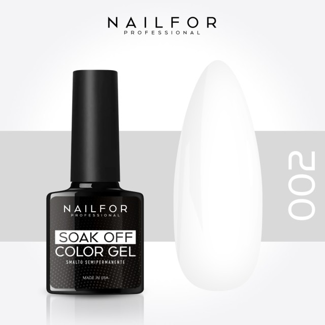 Semipermanente smalto colore per unghie: SlimLine smalto gel semipermanente 002-S Nailfor 5,49 €
