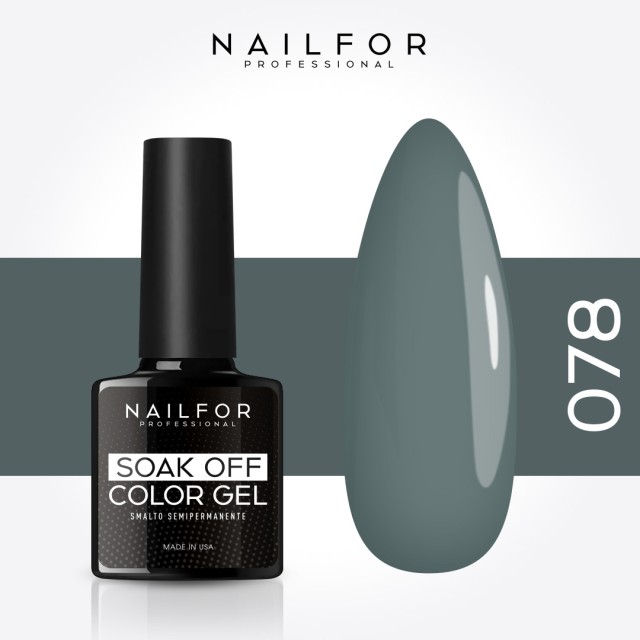 Semipermanente smalto colore per unghie: SlimLine smalto gel semipermanente 078-S Nailfor 5,49 €