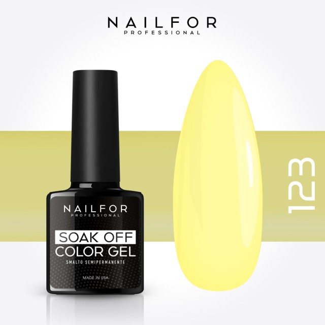 Semipermanente smalto colore per unghie: SlimLine smalto gel semipermanente 123-S Nailfor 6,49 €