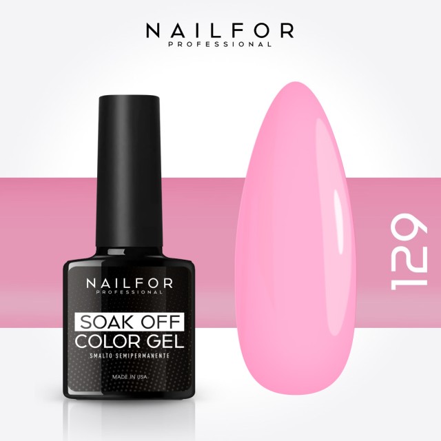 Semipermanente smalto colore per unghie: SlimLine smalto gel semipermanente 129-S Nailfor 6,49 €