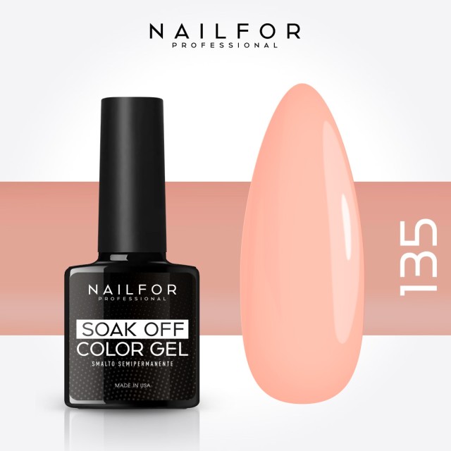 Semipermanente smalto colore per unghie: SlimLine smalto gel semipermanente 135-S Nailfor 5,49 €