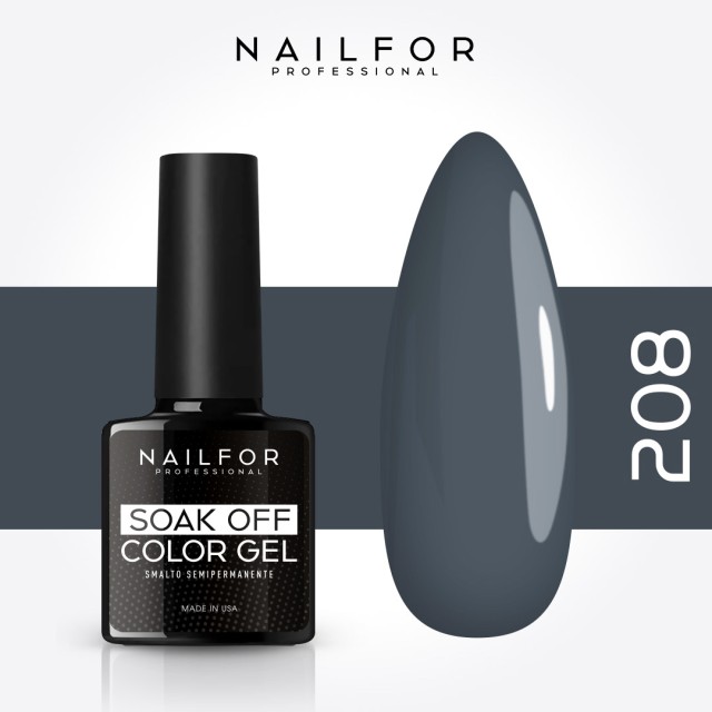 Semipermanente smalto colore per unghie: SlimLine smalto gel semipermanente 208-S Nailfor 6,49 €