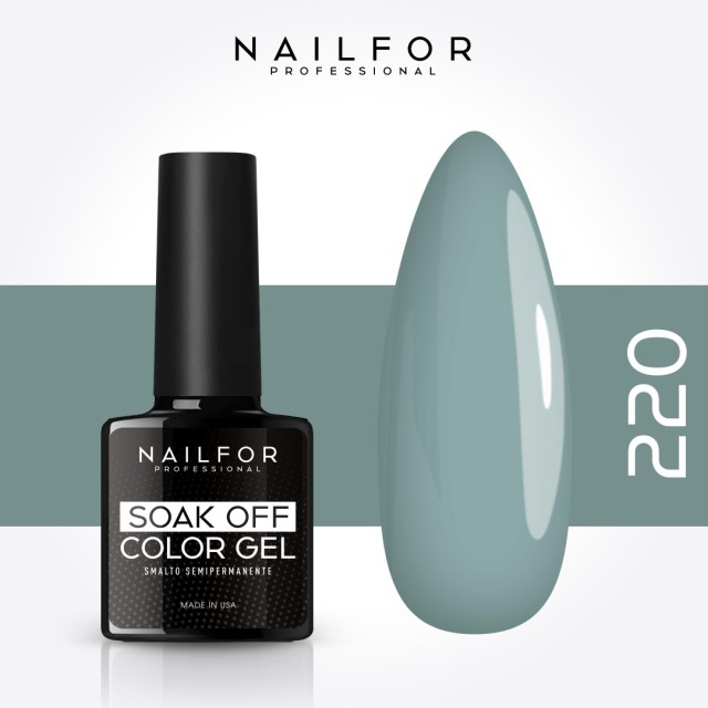 Vernis à ongles semi-permanent couleur : Slimline semi-permanent gel polish 220-S Nailfor 6,49 €