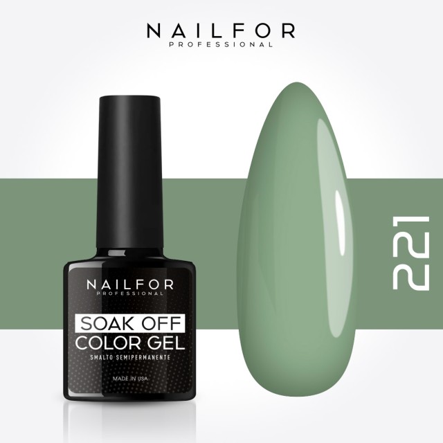 Semipermanente smalto colore per unghie: SlimLine smalto gel semipermanente 221-S Nailfor 6,49 €