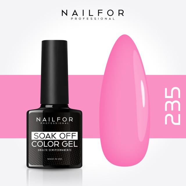Esmalte de uñas semipermanente color: Esmalte de uñas semipermanente Slimline gel 235-S Nailfor 6,49 €