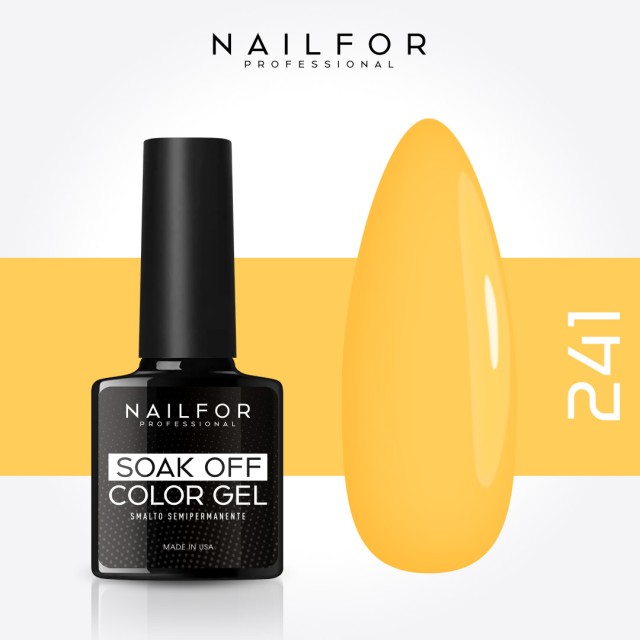 Esmalte semipermanente color: Esmalte semipermanente gel Slimline 241-S Nailfor 6,49 €