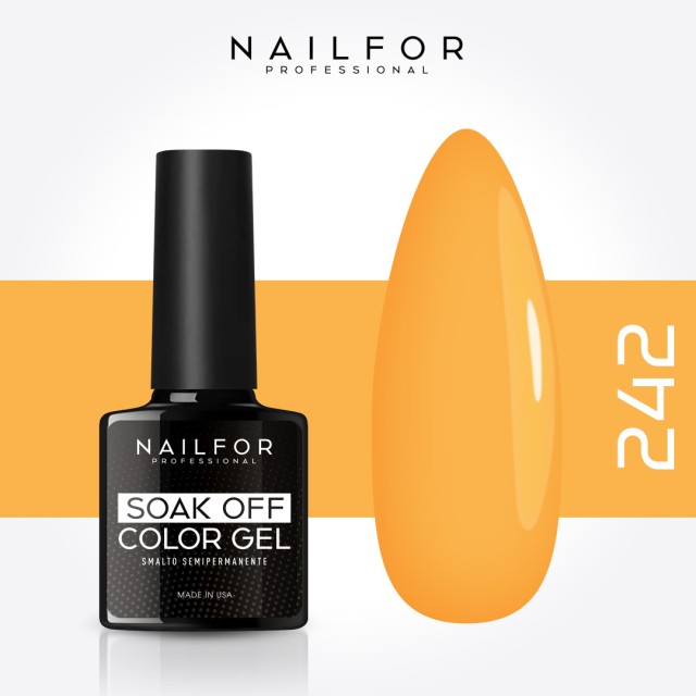 Semipermanente smalto colore per unghie: SlimLine smalto gel semipermanente 242-S Nailfor 6,49 €