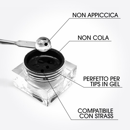 Solid Glue Gel - Solid gel for gel tips 2